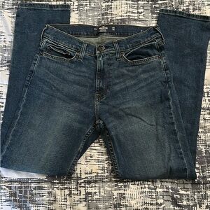 Hollister Blue Straight Jeans Classic Style